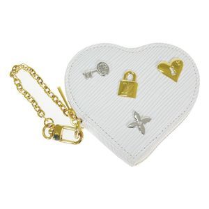 Louis Vuitton Portomonet Cool Love Lock Epi White Gold Hardware Shoulder bag
